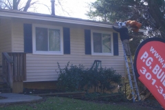 Siding, window,