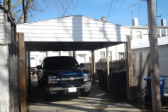 Carport Roof Rebuilt