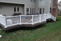 White Fiberon Railing