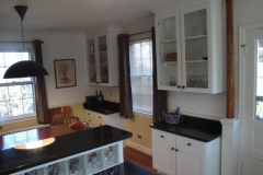 White Cabinets in kitchen