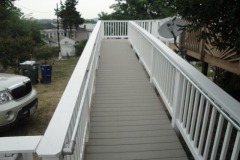 ramp w/composite railing & flooring