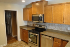 Kitchen with Maple Cabinets & Granite Counter top