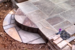 Slate Patio and Steps Chevy Chase Maryland