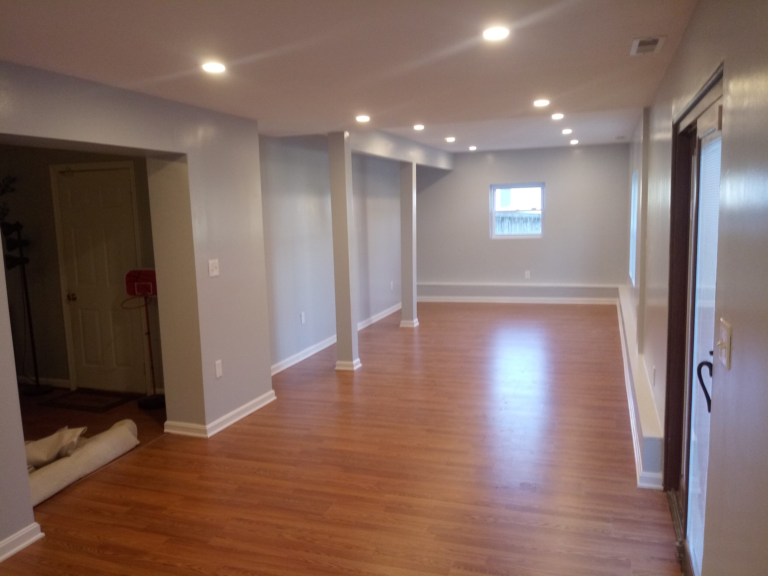 Basement Expansion Remodel in Clinton, Maryland